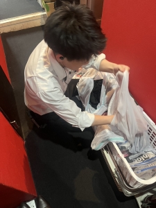 清潔第一！洗濯もぬかりもなく🍁